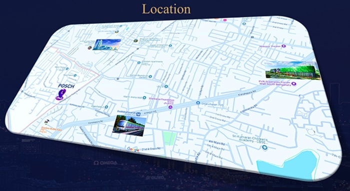 Posch Location Map